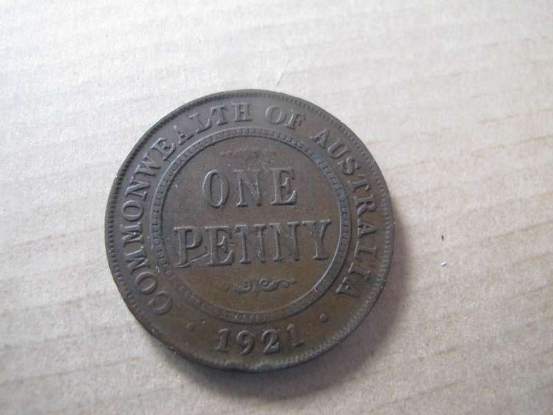 Australia- 1 Penny - 1921